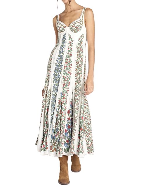 Farm RioFruit Beauty Embroidered Maxi Dress FARM Rio | 35356126048 FRUIT BEAUTY OFF WHITE